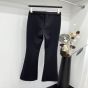 Prada Ribbed knit jersey pants