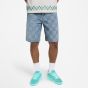 LV Damier 3D Light Denim Shorts