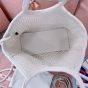 MIU MIU IVY cotton mesh tote bag