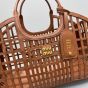 MIU MIU Leather basket