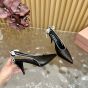 MIU MIU Nappa leather slingback pumps
