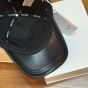 Celine triomphe baseball cap in lambskin