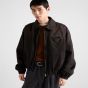 Prada Padded denim blouson jacket