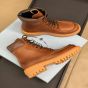Prada Leather work boots