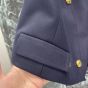Celine top in double faced wool tricotine