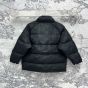Celine long triomphe down jacket in lightweight nylon