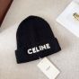 CELINE BEANIE IN RIBBED WOOL