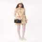Valentino SHORT DRESS IN ORGANZA WITH POLKA DOT PRINT