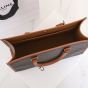 Celine MINI HORIZONTAL CABAS IN TRIOMPHE CANVAS AND CALFSKIN