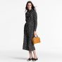 LV Monogram Silk Shirt Dress