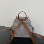 MIU MIU Canvas and leather backpack