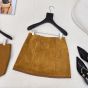 MIU MIU Suede skirt
