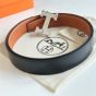 Hermès H belt buckle & Reversible leather strap 32 mm