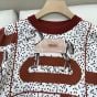 Hermès "Garde-Robe Pop" short-sleeve twillaine sweater