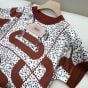 Hermès "Garde-Robe Pop" short-sleeve twillaine sweater