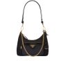 Prada Re-Nylon and brushed leather mini-bag