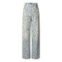 LV Damier Denim Wide-Leg Pants