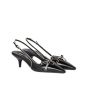MIU MIU Nappa leather slingback pumps