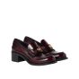 MIU MIU Brushed leather loafers