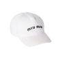 Miu Miu Drill baseball cap