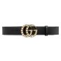 Gucci GG Marmont wide belt with pearls