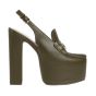 Gucci Women's Horsebit platform loafer slingback