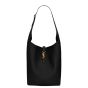 YSL LE 5 À 7 hobo in grained leather