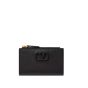 Valentino VLOGO SIGNATURE GRAINY CALFSKIN CARDHOLDER WTH ZIPPER