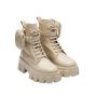 Prada Monolith leather and Re-Nylon boots with pouch