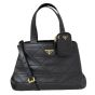 Prada Medium leather tote bag with stitching