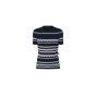 LV Scallop Stripe Knit Top
