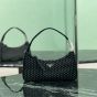 Prada Re-Edition Re-Nylon mini bag with studs