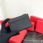 Valentino VLOGO SIGNATURE GRAINY CALFSKIN CARDHOLDER WTH ZIPPER