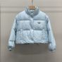 Prada Re-Nylon cropped convertible down jacket