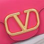 VALENTINO GARAVANI LOCÒ CALFSKIN SHOULDER BAG