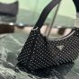 Prada Re-Edition Re-Nylon mini bag with studs