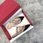 Valentino ROCKSTUD PATENT-LEATHER MULE