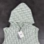 Dior Oblique Sleeveless Hooded Sweatshirt