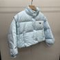 Prada Re-Nylon cropped convertible down jacket