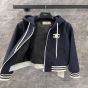 Celine blouson Triomphe jacket in double faced cashmere