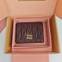 MIU MIU Small matelassé nappa leather wallet