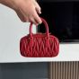MIU MIU Arcadie matelassé nappa leather mini-bag