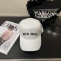 Miu Miu Drill baseball cap