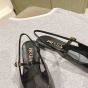 Prada Patent leather slingback ballerinas