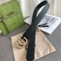 Gucci GG Marmont wide belt with pearls