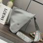 LOEWE Anton sling in supple smooth calf and jacquard