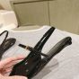Prada Patent leather slingback ballerinas