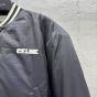loose celine teddy jacket in nylon