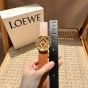LOEWE Reversible Anagram Ellipse belt in smooth calfskin