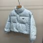 Prada Re-Nylon cropped convertible down jacket